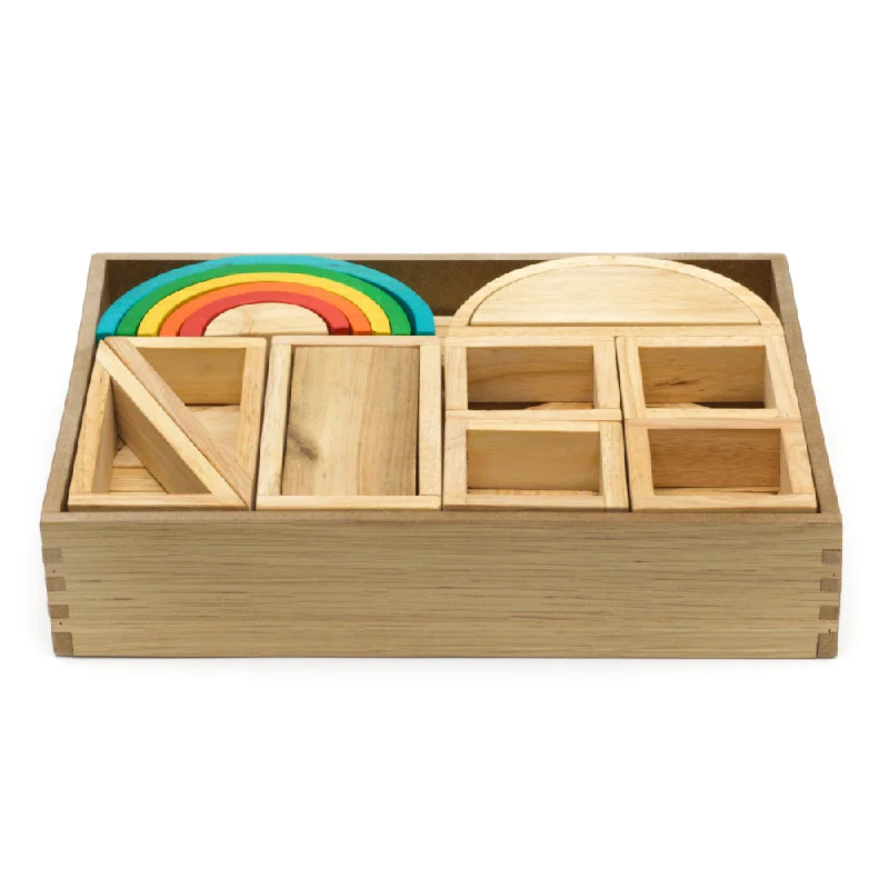 enchanting and magical wooden toys that spark the imagination                   HOLLOW BLOCK SET