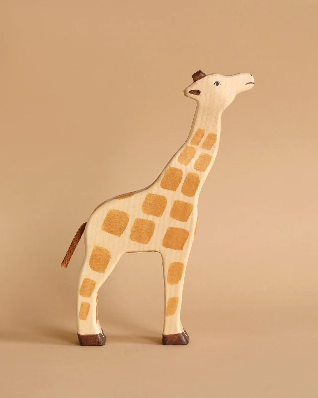 playful wooden toys                  Holztiger Giraffe, Head Raised