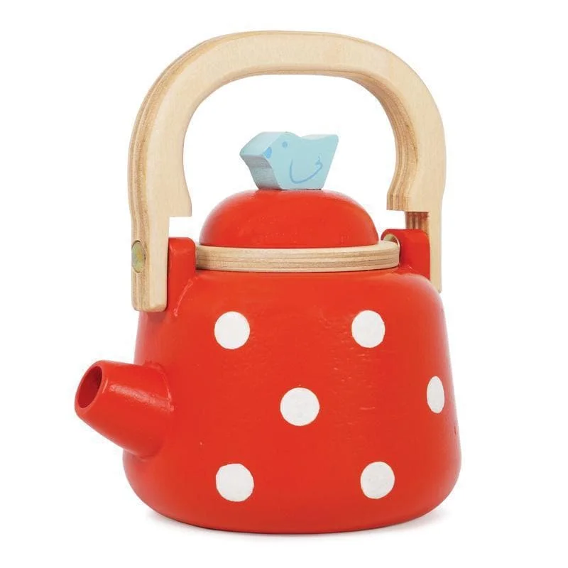 intricately designed wooden toys                 Honeybake Dotty Kettle