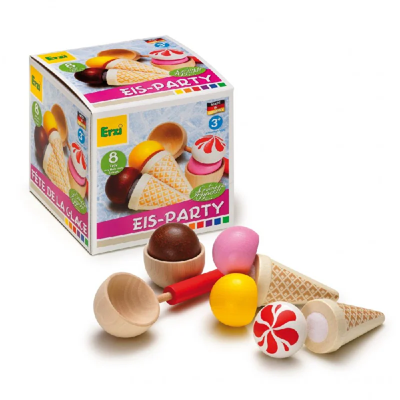 enchanting wooden toys that spark imagination                   Erzi ice cream party