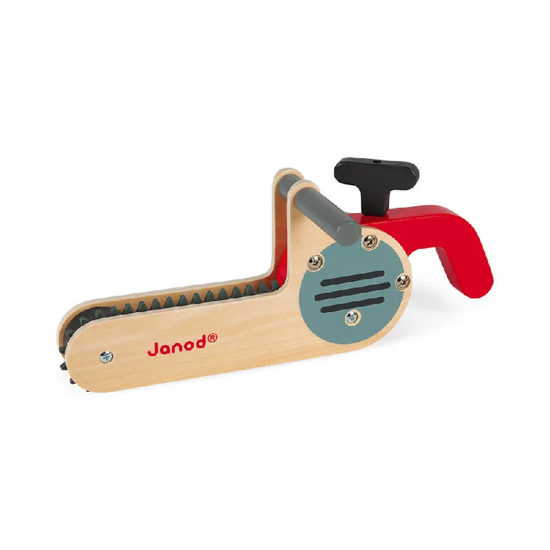 skillfully crafted wooden toys                   Janod Brico'kids Chain Saw