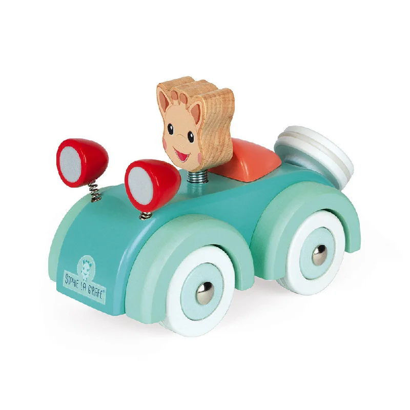 sturdy and reliable wooden toys that provide hours of fun Janod Sophie LA Girafe Car sturdy and reliable wooden toys that provide hours of fun Janod Sophie LA Girafe Car