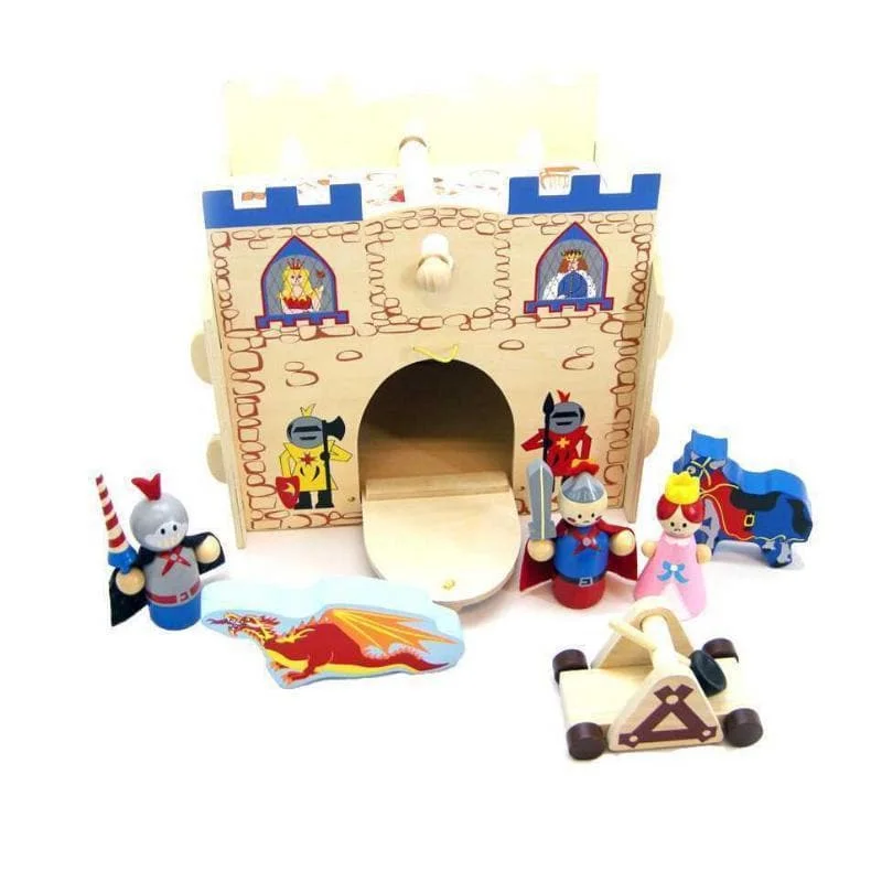 enchanting and whimsical wooden toys that captivate attention                   Kingdom Playset