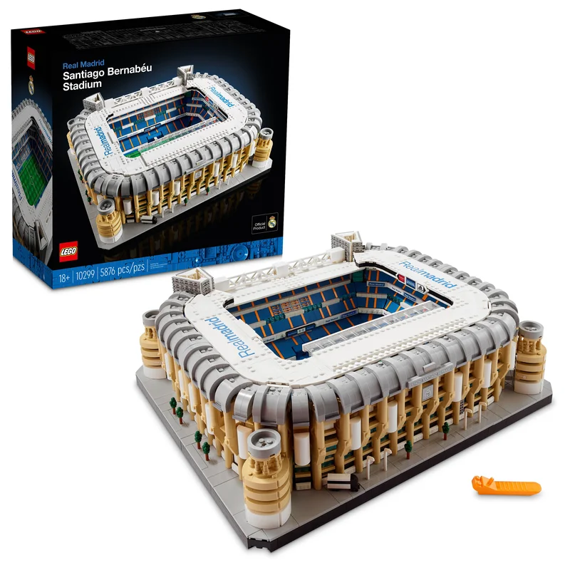 Encouraging imaginative storytelling LEGOLEGO 10299 LEGO Icons Real Madrid – Santiago Bernabeu Stadium Encouraging imaginative storytelling LEGOLEGO 10299 LEGO Icons Real Madrid – Santiago Bernabeu Stadium
