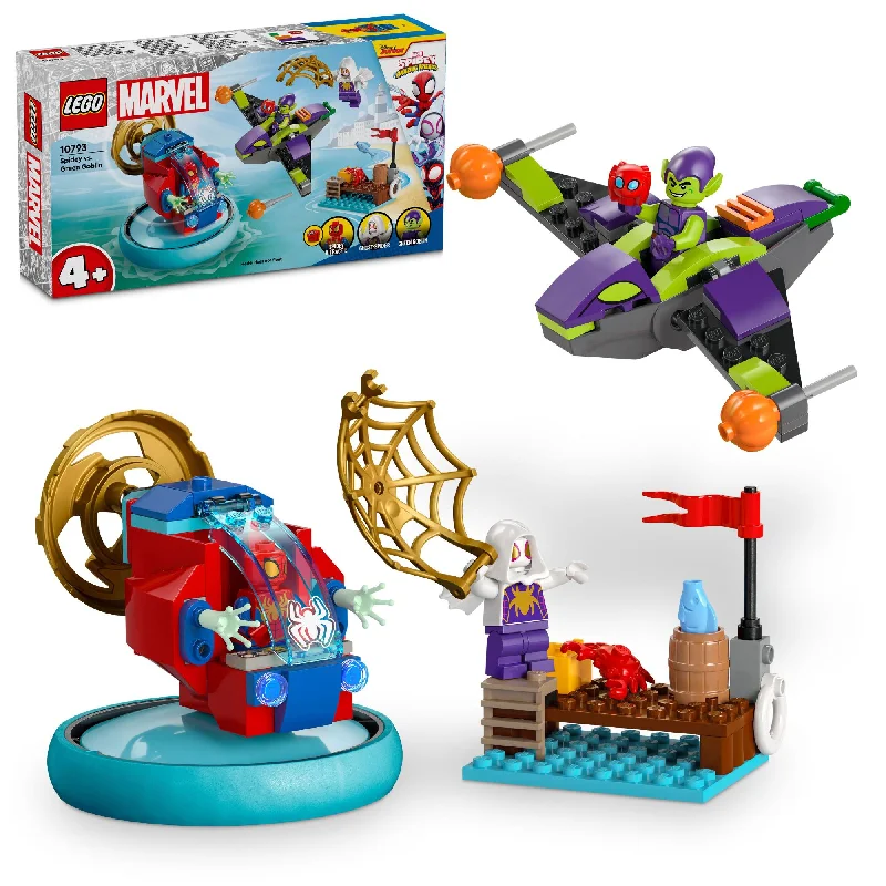 Stress-relieving LEGO buildingLEGO 10793 Marvel Spidey Vs. Green Goblin