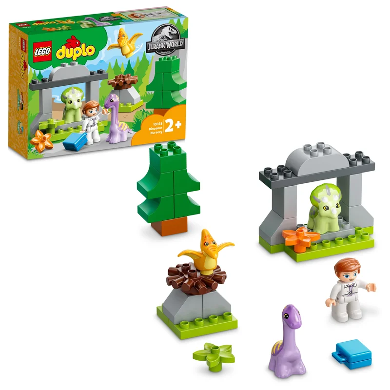 Facilitating collaborative play LEGOLEGO 10938 Duplo Jurassic World Dinosaur Nursery
