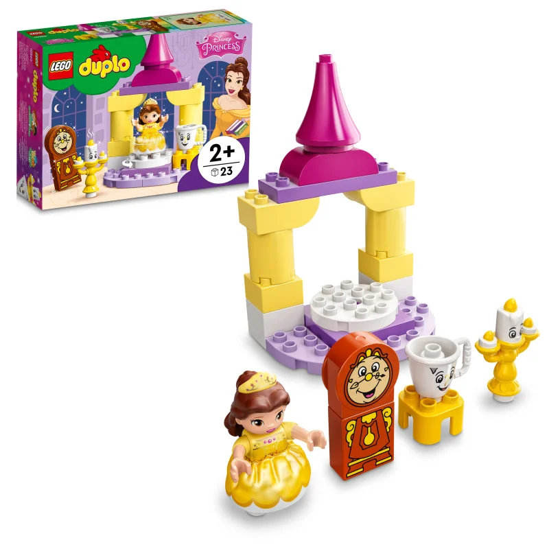 Stress-relieving LEGO buildingLEGO 10960 Duplo Disney Princess Belle's Ballroom