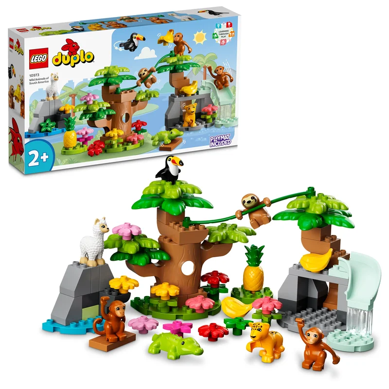 Inspiring problem-solving LEGO challengesLEGO 10973 Duplo Wild Animals Of South America Inspiring problem-solving LEGO challengesLEGO 10973 Duplo Wild Animals Of South America