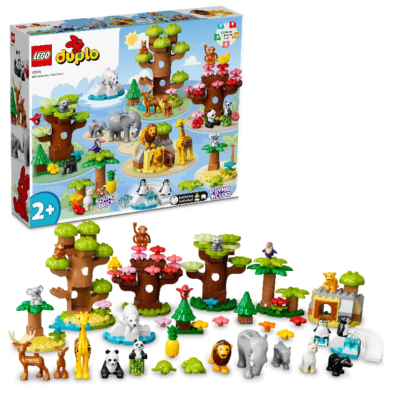 Fostering patience and perseverance LEGOLEGO 10975 Duplo Wild Animals Of The World