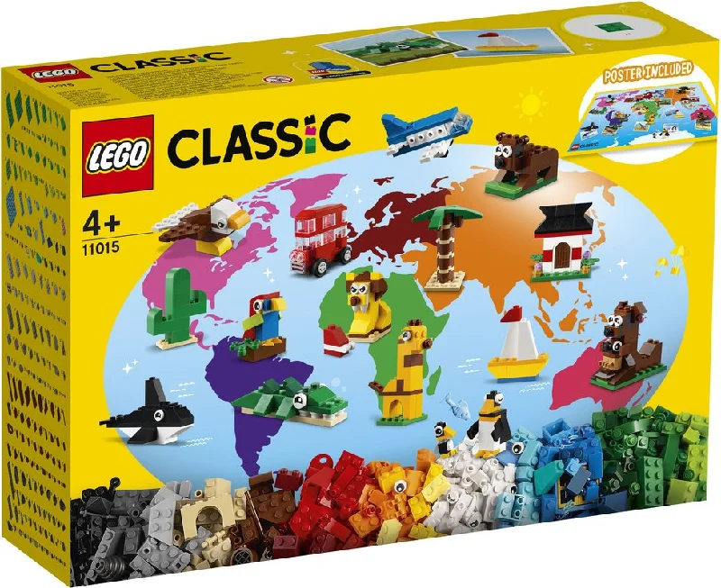 Age-appropriate LEGO toysLEGO 11015 Classic Around The World