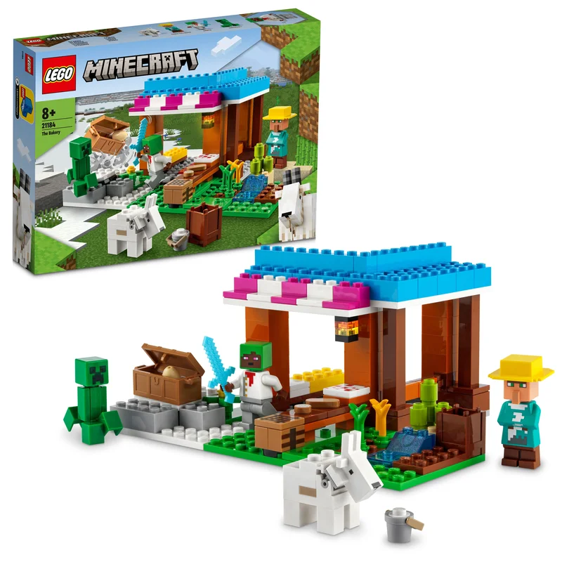 Adorable and charming LEGO charactersLEGO 21184 Minecraft The Bakery