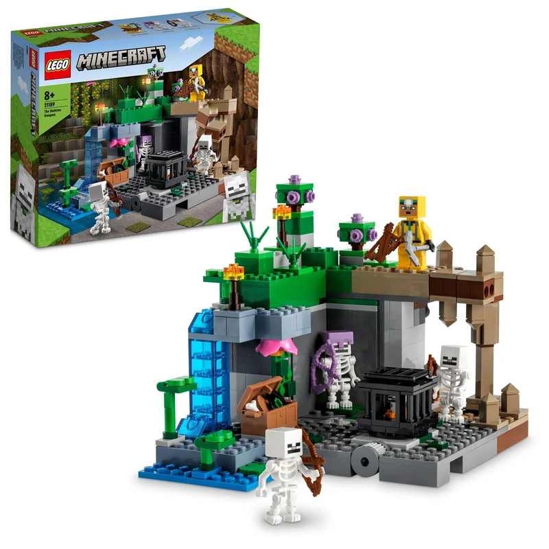 Highly adaptable LEGO creationsLEGO 21189 Minecraft The Skeleton Dungeon