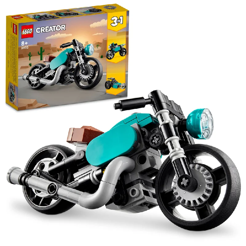Encouraging imaginative storytelling LEGOLEGO 31135 Creator Vintage Motorcycle