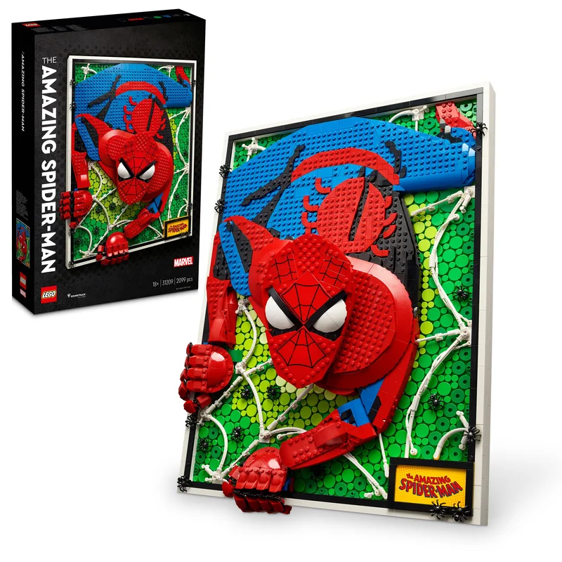 Promoting social skills LEGO playLEGO 31209 Art The Amazing Spider-Man