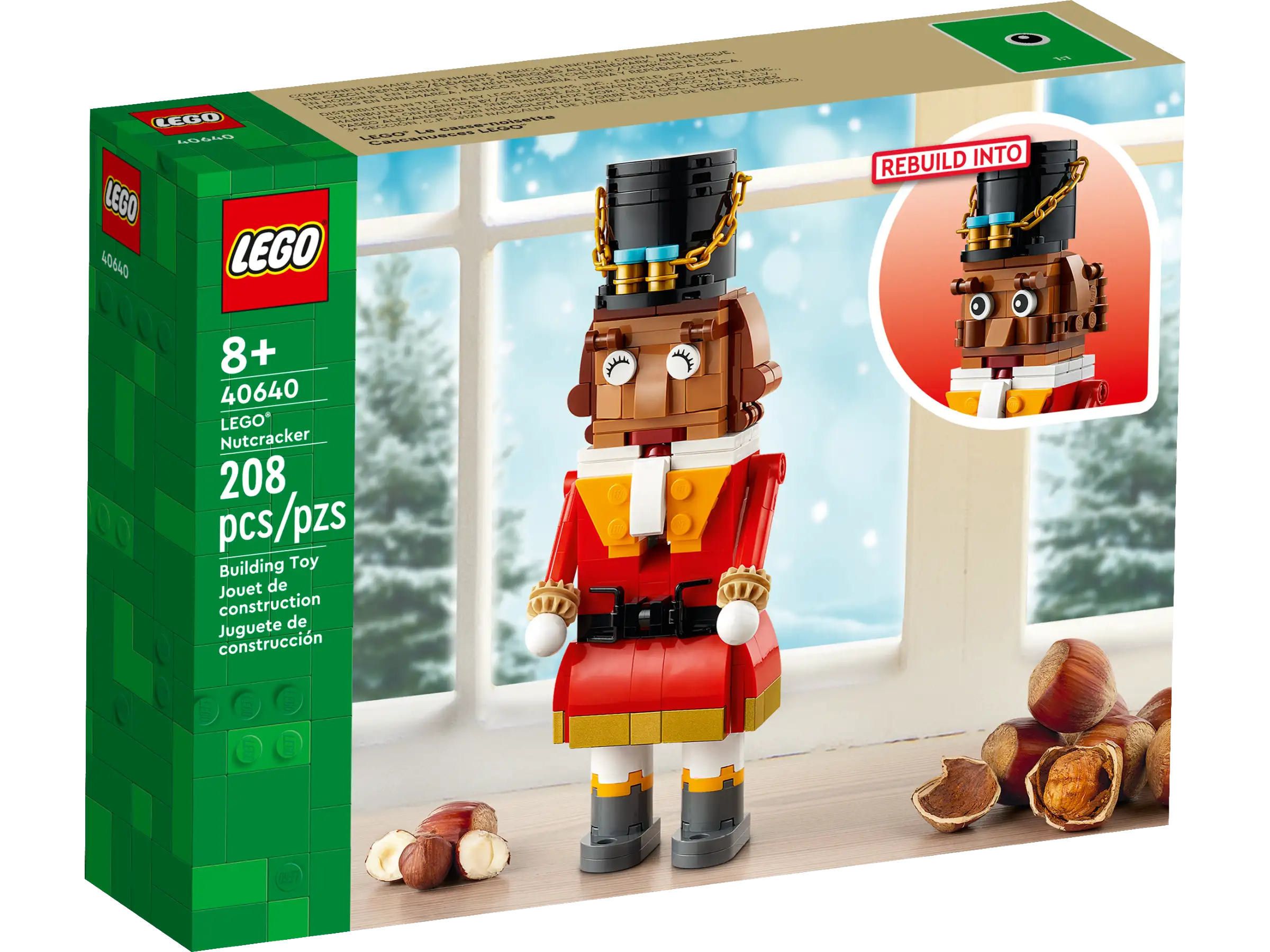 Precisely scaled LEGO miniaturesLEGO 40640 LEGO® Nutcracker Christmas Playset
