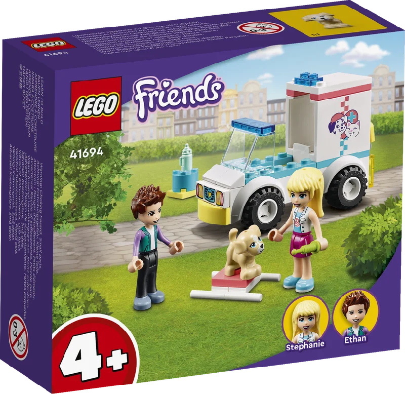 Offering hours of entertainment LEGOLEGO 41694 Friends Pet Clinic Ambulance