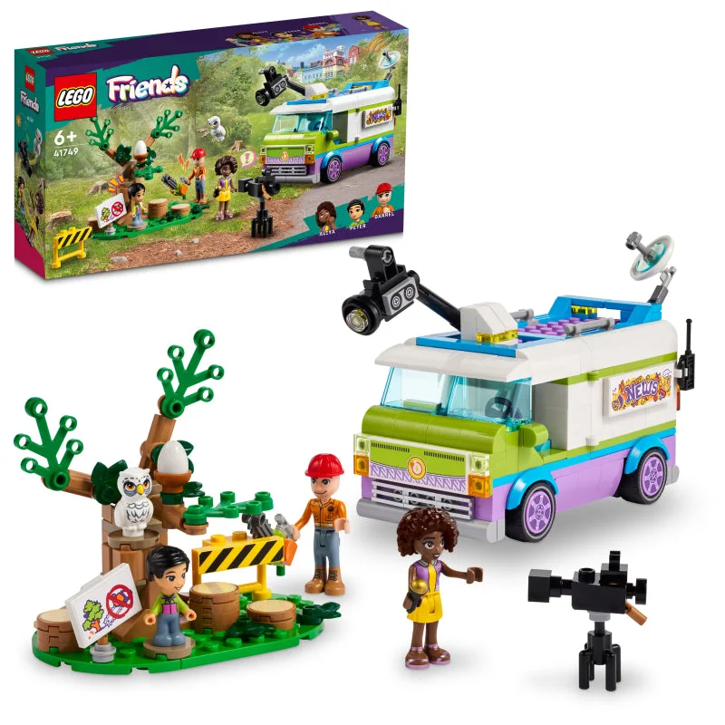 Promoting emotional regulation LEGOLEGO 41749 Friends Newsroom Van