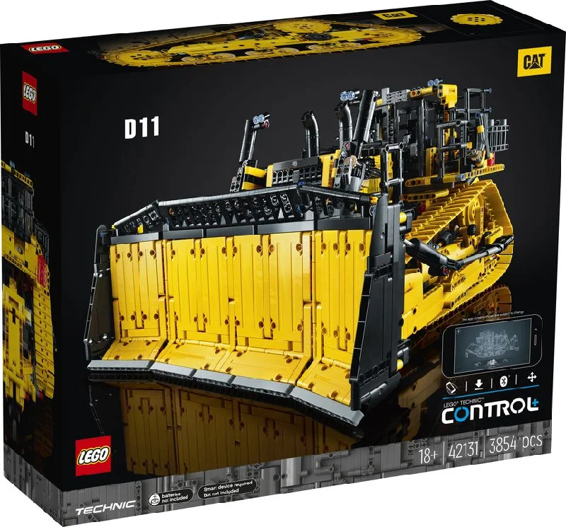 Encouraging imaginative storytelling LEGOLEGO 42131 Technic App-Controlled Cat D11 Bulldozer Encouraging imaginative storytelling LEGOLEGO 42131 Technic App-Controlled Cat D11 Bulldozer