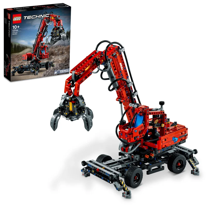 Promoting spatial awareness LEGOLEGO 42144 Technic Material Handler