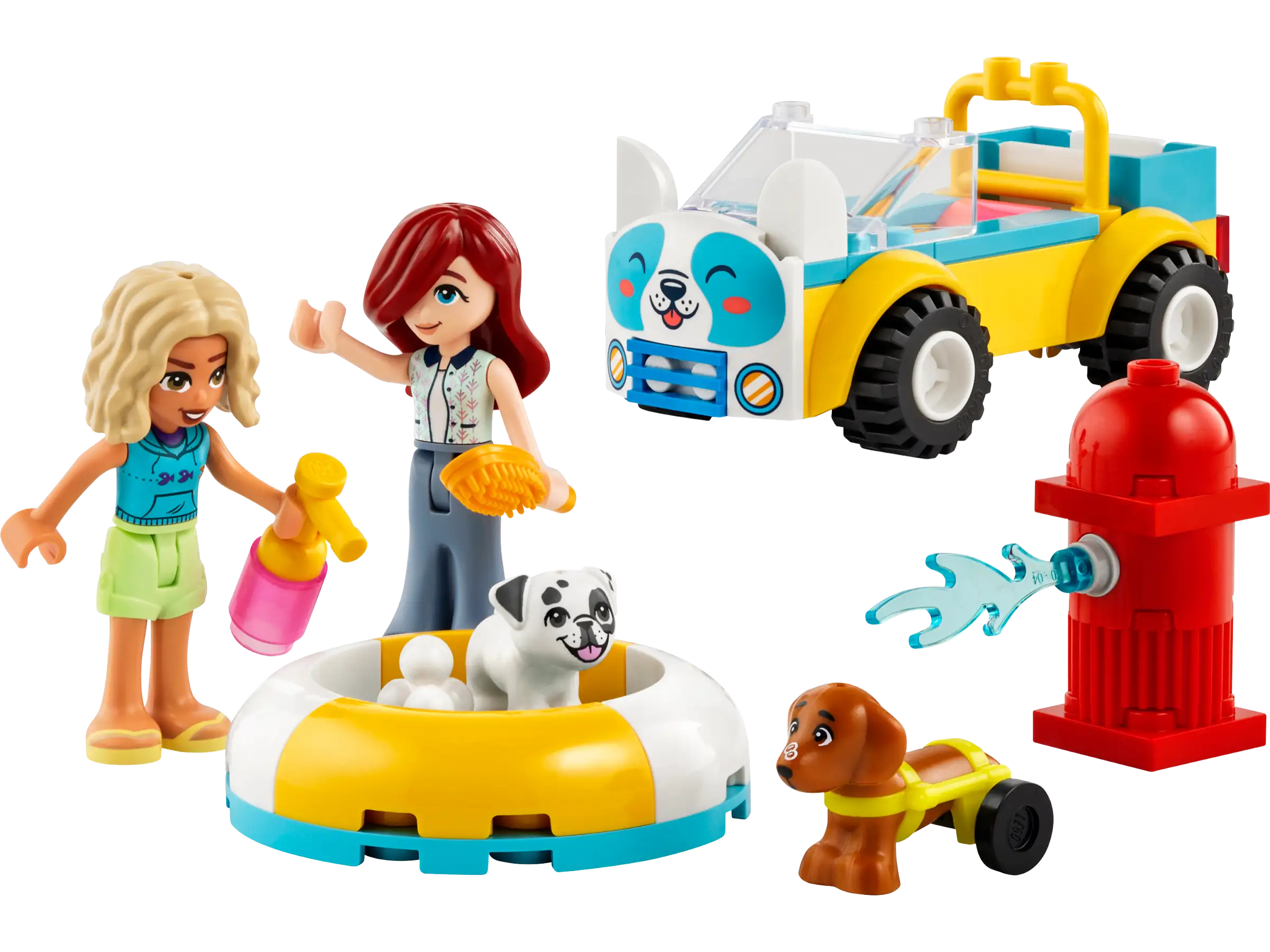 Stress-relieving LEGO buildingLEGO 42635 Friends Dog-Grooming Car