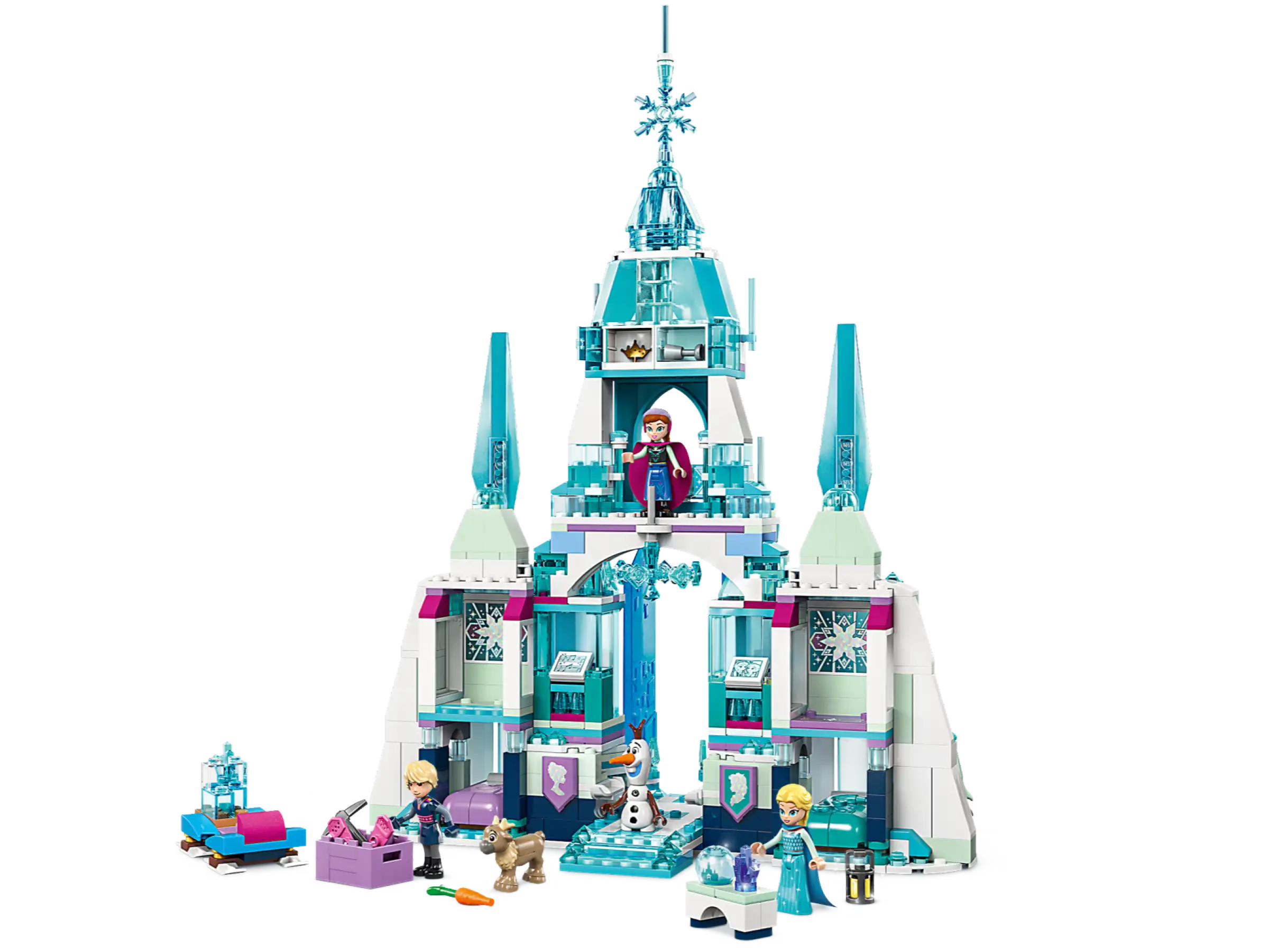 Enhancing problem-solving skills LEGOLEGO 43244 Disney Frozen Elsa's Ice Palace
