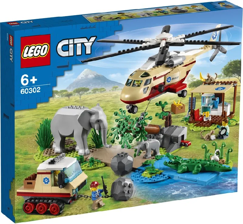 Encouraging resourcefulness LEGOLEGO 60302 City Wildlife Rescue Operation