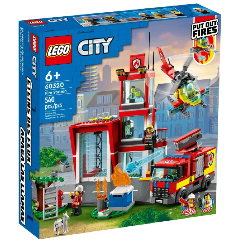 Promoting language development LEGOLEGO 60320 City Fire Station