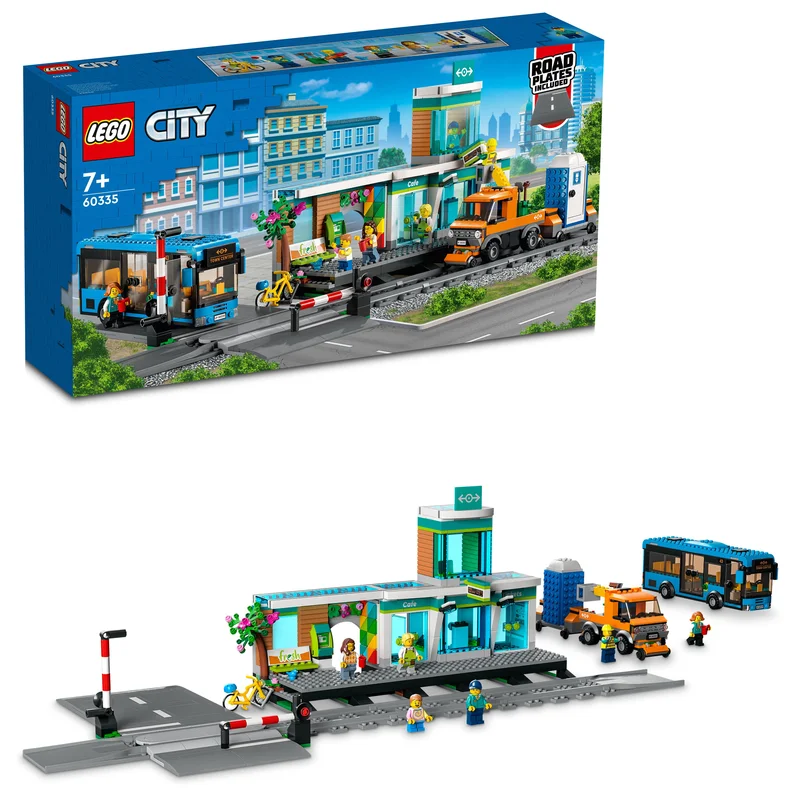 Fostering patience and perseverance LEGOLEGO 60335 City Train Station