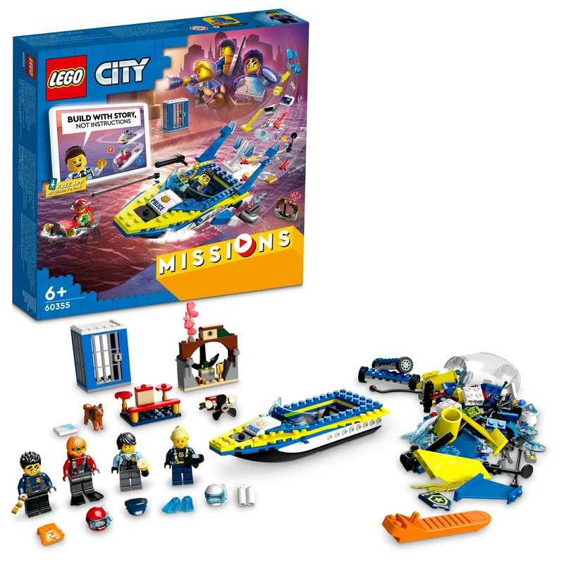 Inspiring problem-solving LEGO challengesLEGO 60355 City Water Police Detective Missions Inspiring problem-solving LEGO challengesLEGO 60355 City Water Police Detective Missions