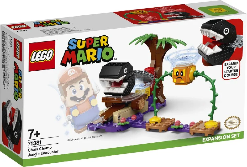 Encouraging imaginative storytelling LEGOLEGO 71381 Super Mario Chain Chomp Jungle Encounter Expansion Set Encouraging imaginative storytelling LEGOLEGO 71381 Super Mario Chain Chomp Jungle Encounter Expansion Set