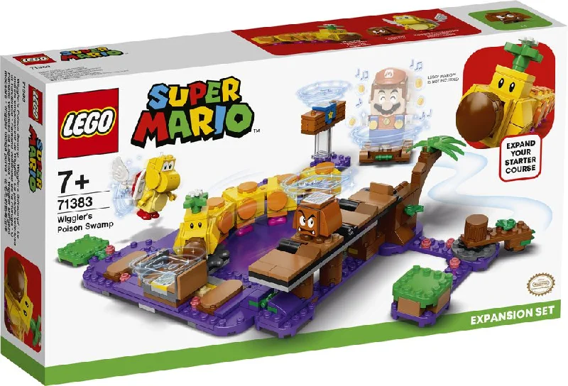 Offering endless possibilities LEGOLEGO 71383 Super Mario Wiggler's Poison Swamp Expansion Set Offering endless possibilities LEGOLEGO 71383 Super Mario Wiggler's Poison Swamp Expansion Set