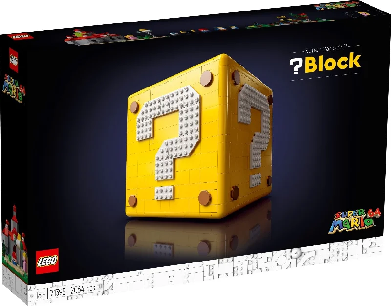 Providing a tactile learning experience LEGOLEGO 71395 Super Mario 64 Question Mark Block Providing a tactile learning experience LEGOLEGO 71395 Super Mario 64 Question Mark Block