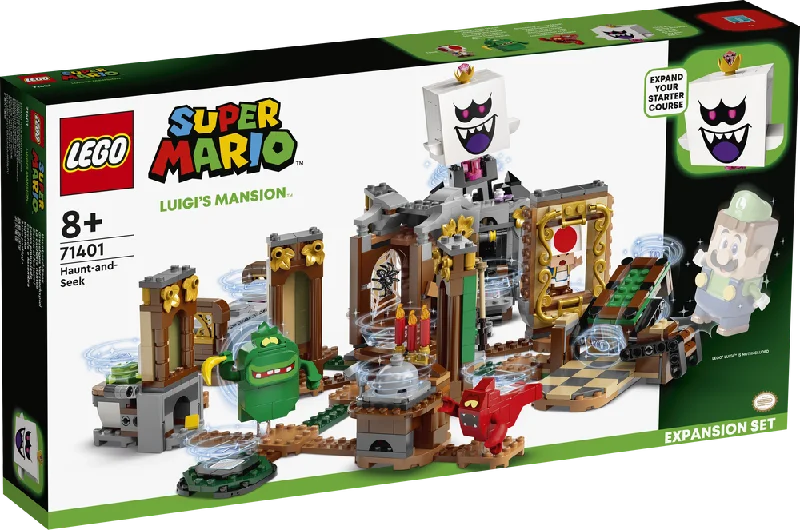 Endlessly customizable LEGO setsLEGO 71401 Super Mario Luigi's Mansion Haunt-And-Seek Expansion Set Endlessly customizable LEGO setsLEGO 71401 Super Mario Luigi's Mansion Haunt-And-Seek Expansion Set