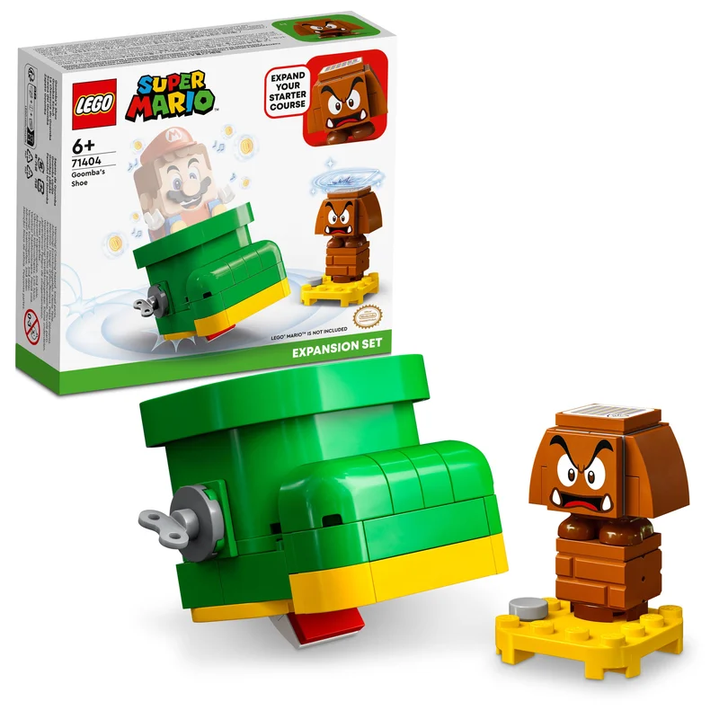 Offering endless joy LEGOLEGO 71404 Super Mario Goomba's Shoe Expansion Set