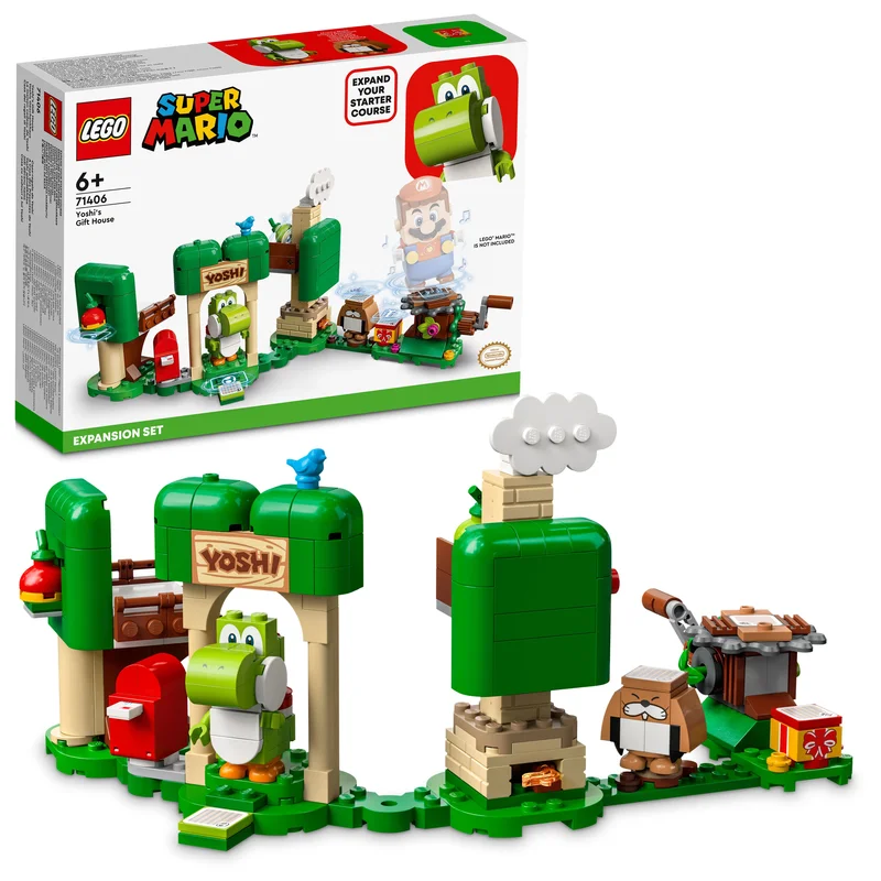 Encouraging imaginative storytelling LEGOLEGO 71406 Super Mario Yoshis Gift House Expansion Set Encouraging imaginative storytelling LEGOLEGO 71406 Super Mario Yoshis Gift House Expansion Set