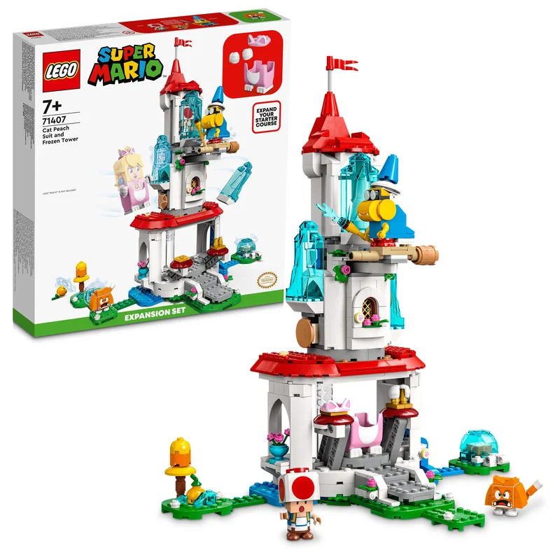 Promoting environmental awareness LEGOLEGO 71407 Super Mario Cat Peach Suit And Frozen Tower Expansion Set Promoting environmental awareness LEGOLEGO 71407 Super Mario Cat Peach Suit And Frozen Tower Expansion Set