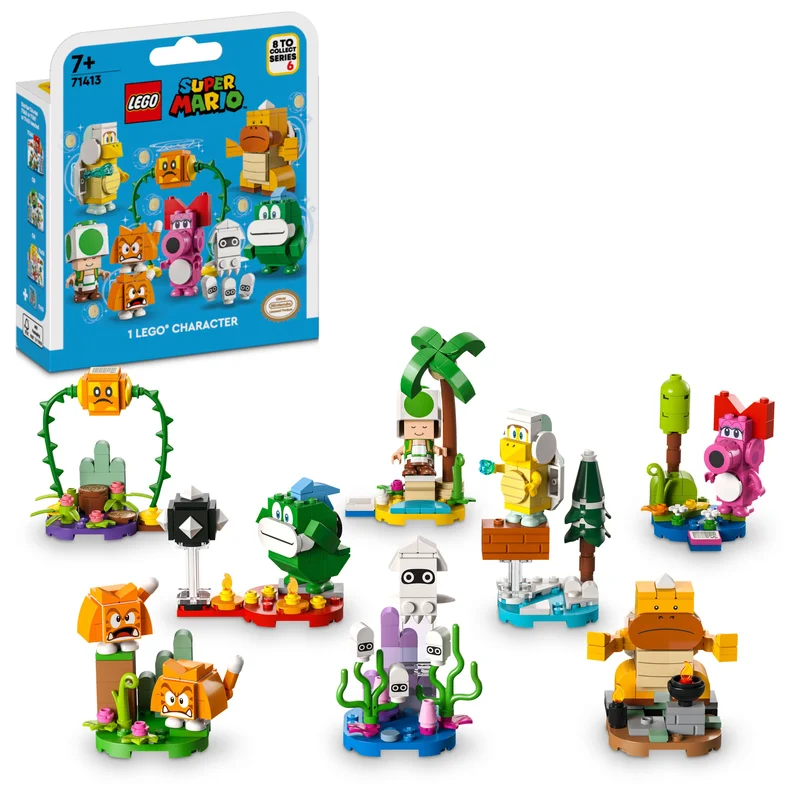 Universally loved LEGO toysLEGO 71413 Super Mario Character Packs Series 6