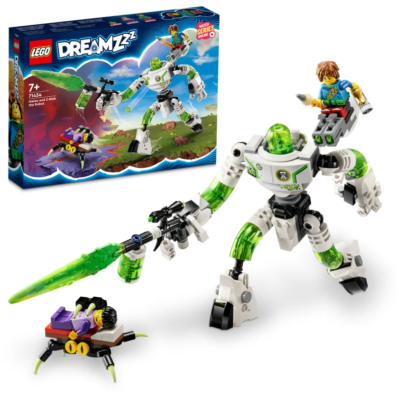 Providing a tactile learning experience LEGOLEGO 71454 DREAMZzz Mateo And Z-Blob The Robot Providing a tactile learning experience LEGOLEGO 71454 DREAMZzz Mateo And Z-Blob The Robot