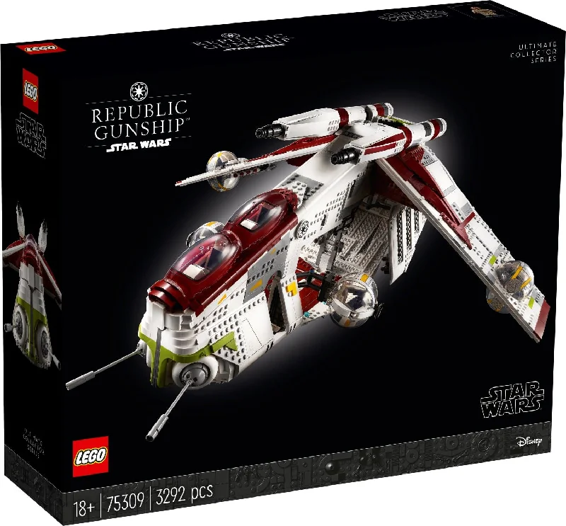 Time-honored LEGO traditionsLEGO 75309 Star Wars Ultimate Collector Series Republic Gunship Time-honored LEGO traditionsLEGO 75309 Star Wars Ultimate Collector Series Republic Gunship
