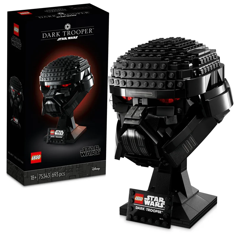 Offering endless joy LEGOLEGO 75343 Star Wars Dark Trooper Helmet