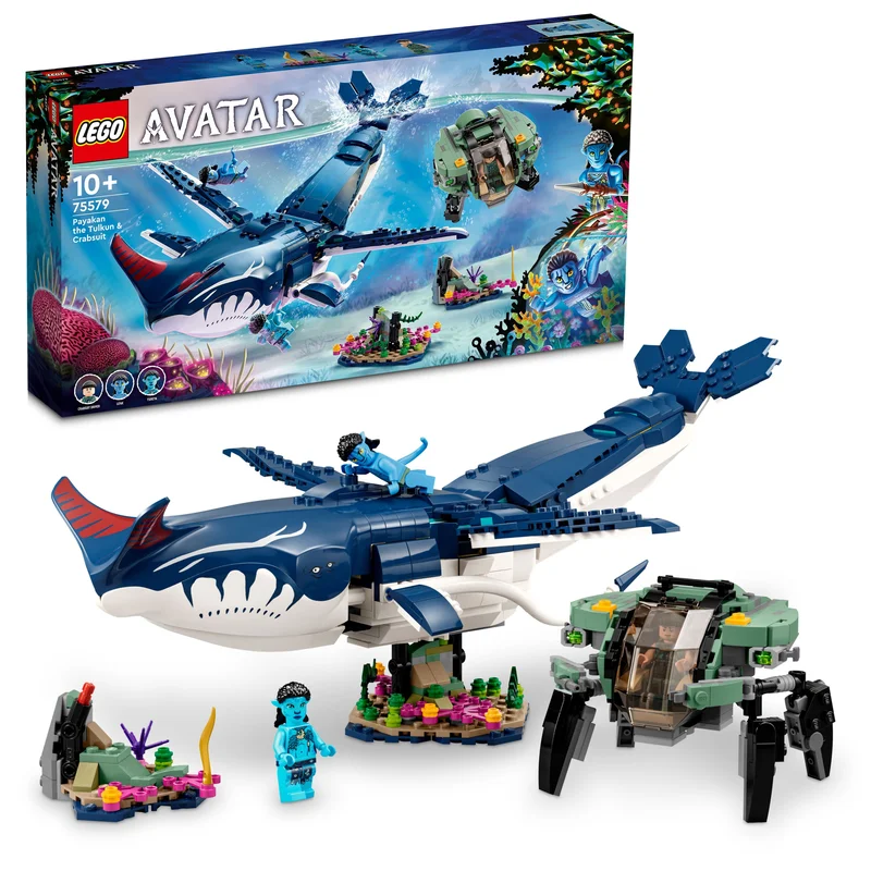 Engagement-boosting LEGO activitiesLEGO 75579 Avatar Payakan The Tulkun & Crabsuit