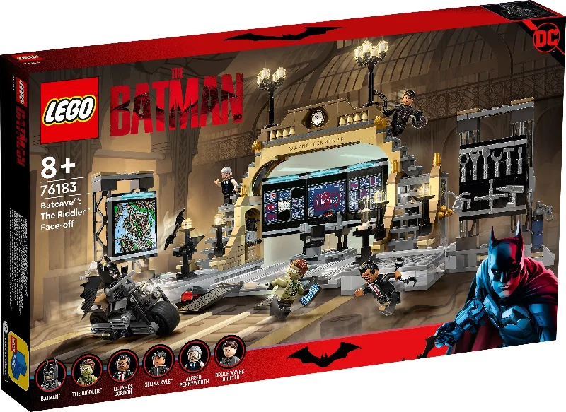 Finely detailed LEGO structuresLEGO 76183 Super Heroes Batcave: The Riddler Face-Off Finely detailed LEGO structuresLEGO 76183 Super Heroes Batcave: The Riddler Face-Off