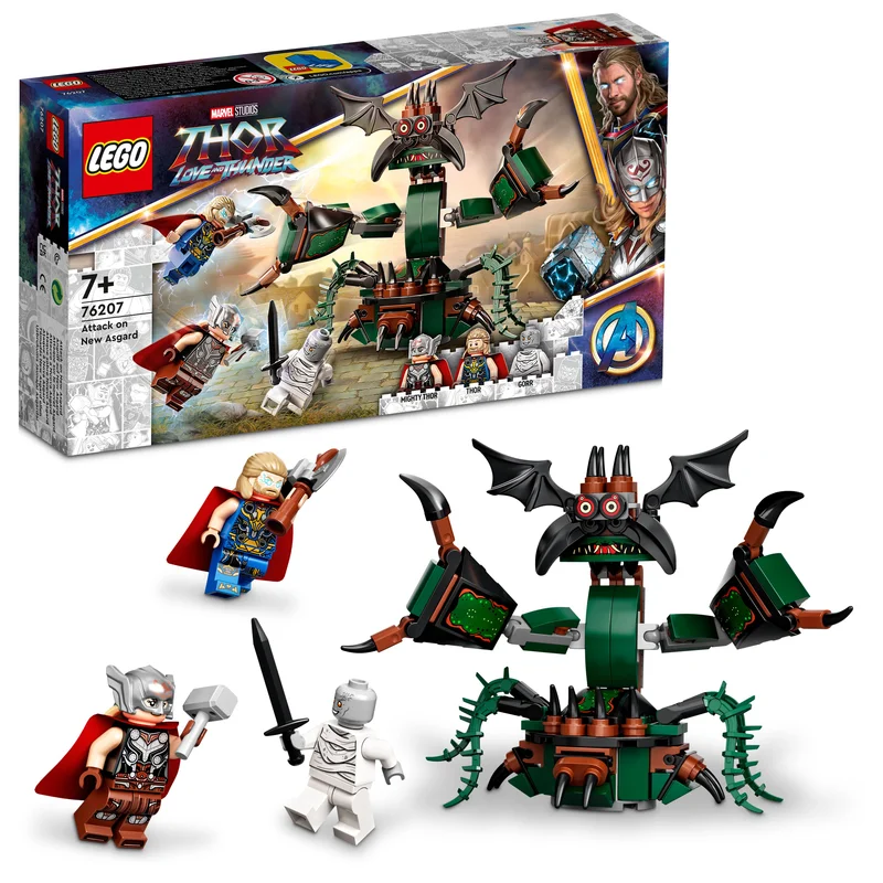 Offering a sense of pride LEGOLEGO 76207 Super Heroes Marvel Attack On New Asgard