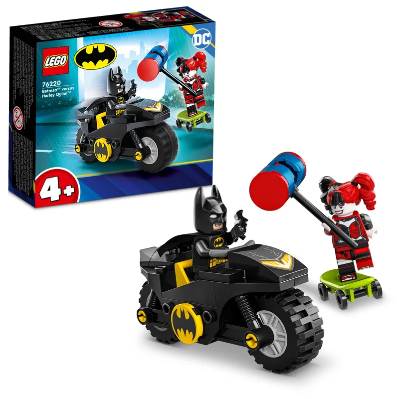 Stimulating and engaging LEGO playLEGO 76220 Super Heroes Batman Versus Harley Quinn