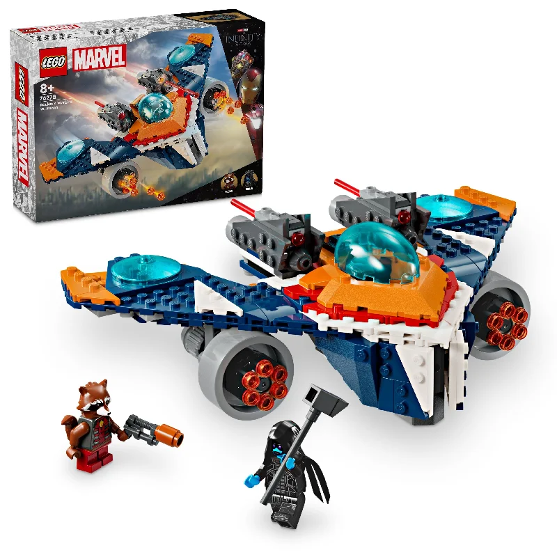 Highly adaptable LEGO creationsLEGO 76278 Marvel Rockets Warbird Vs. Ronan