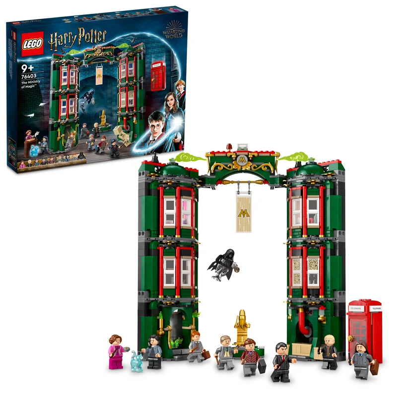 Intricate and intricate LEGO designsLEGO 76403 Harry Potter The Ministry Of Magic