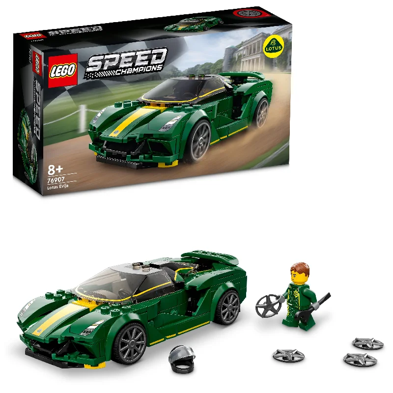 Stress-relieving LEGO buildingLEGO 76907 Speed Champions Lotus Evija