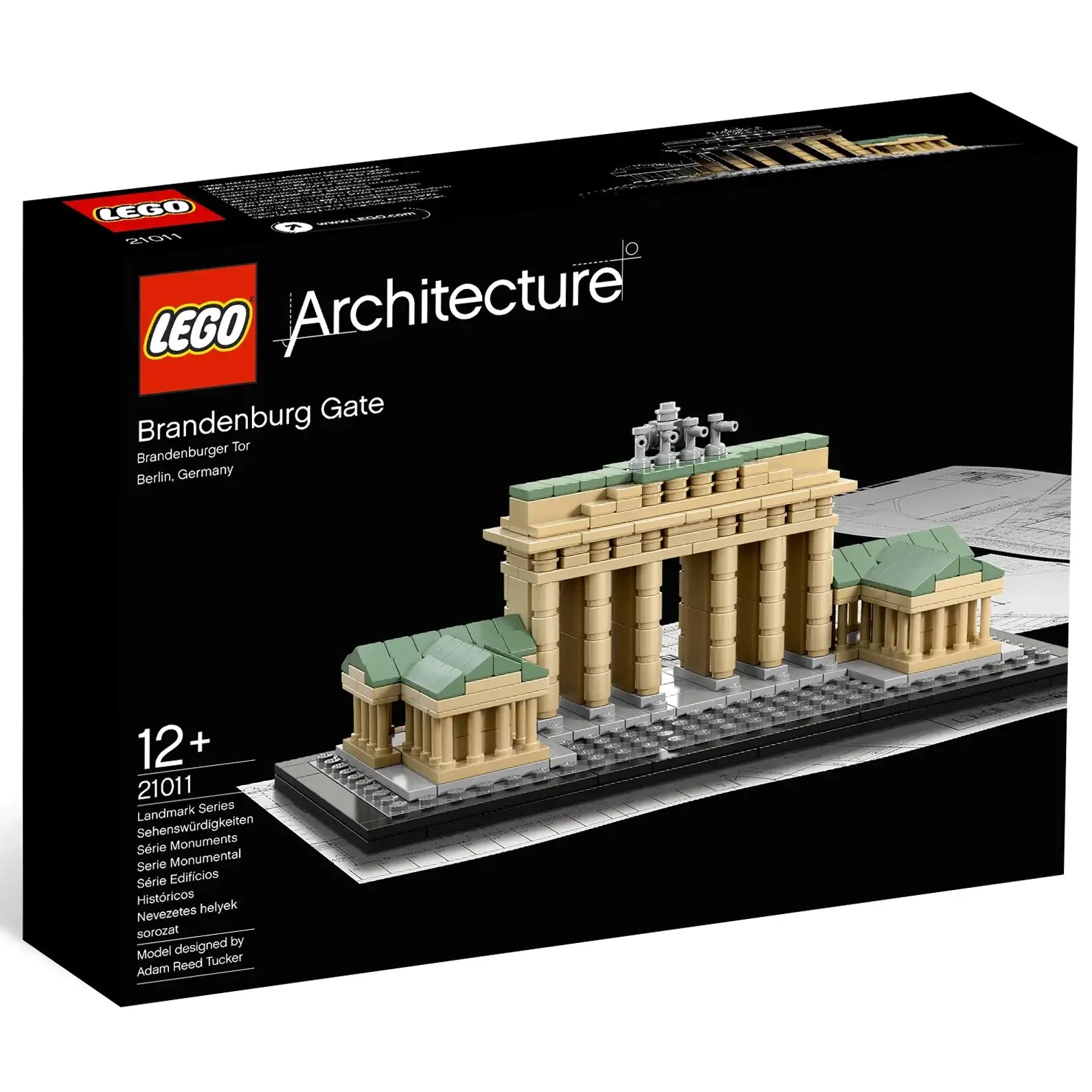 Offering a sense of accomplishment LEGOLEGO ARCHITECTURE 21011 Brandenburg Gate