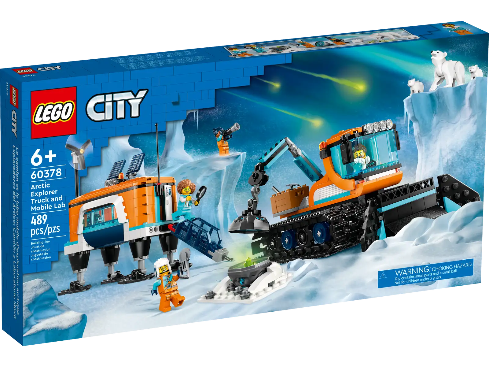 Promoting environmental awareness LEGOLEGO® Arctic Explorer Truck and Mobile Lab 60378 Promoting environmental awareness LEGOLEGO® Arctic Explorer Truck and Mobile Lab 60378