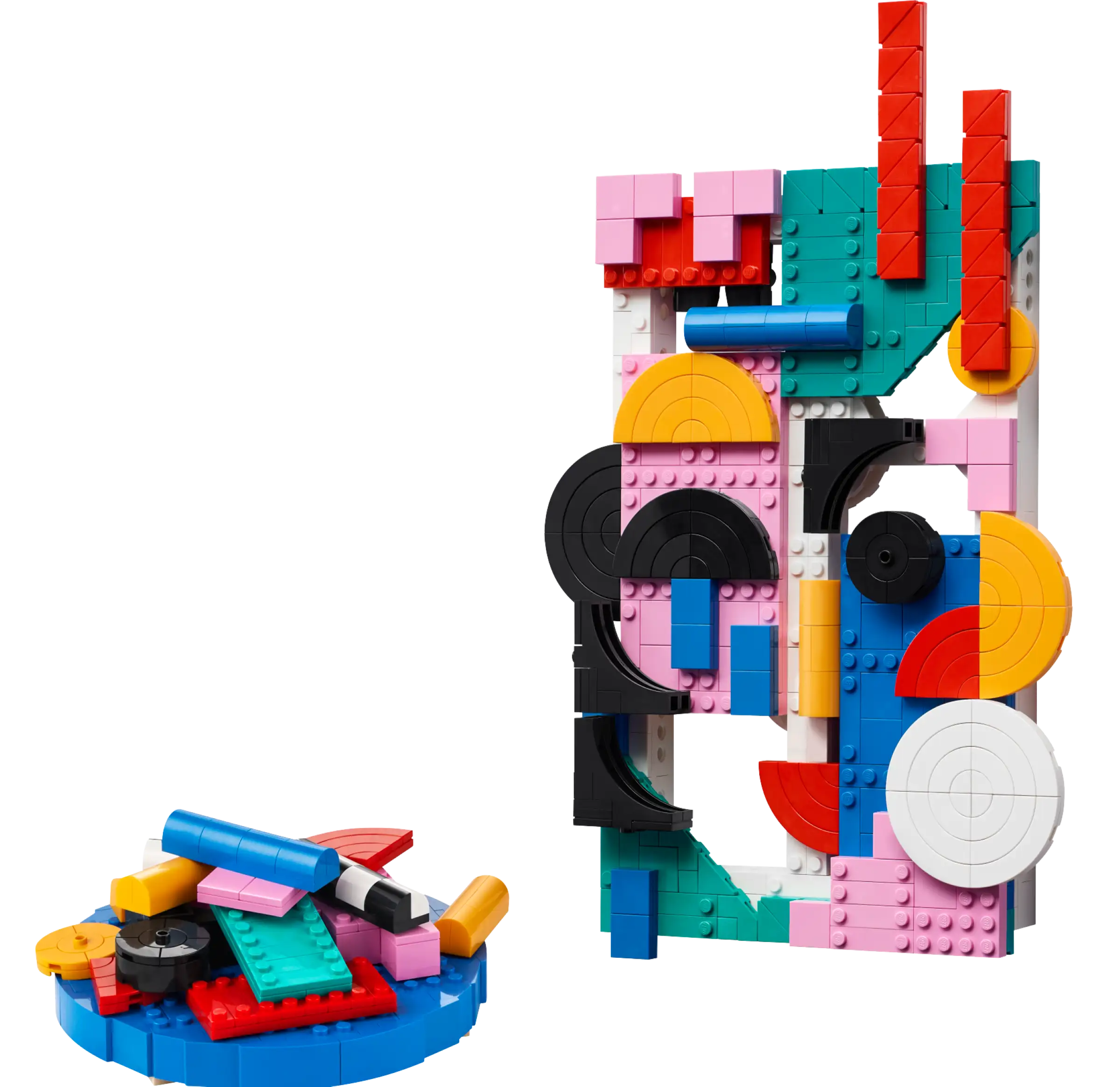 Providing a tactile learning experience LEGOLEGO ART 31210 Modern Art